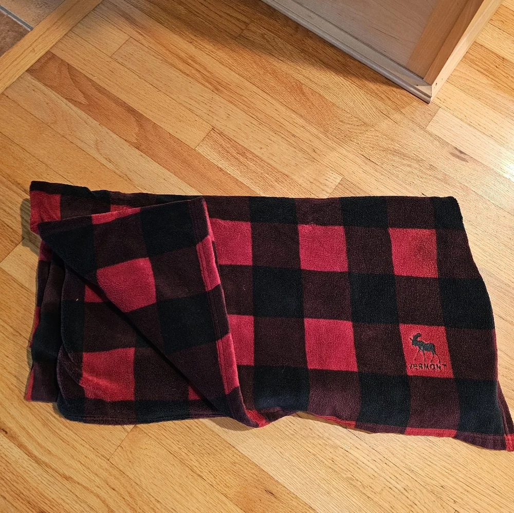 Vermont fleece blanket